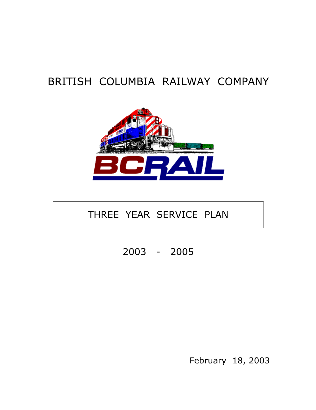 British Columbia Railway Company