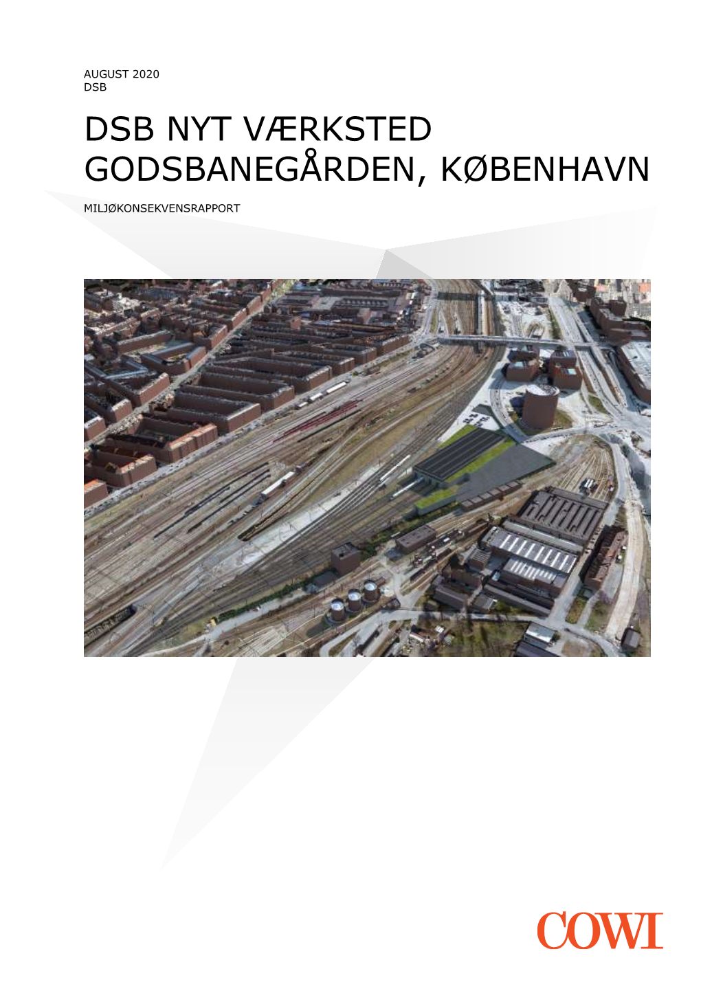 Dsb Nyt Værksted Godsbanegården, København