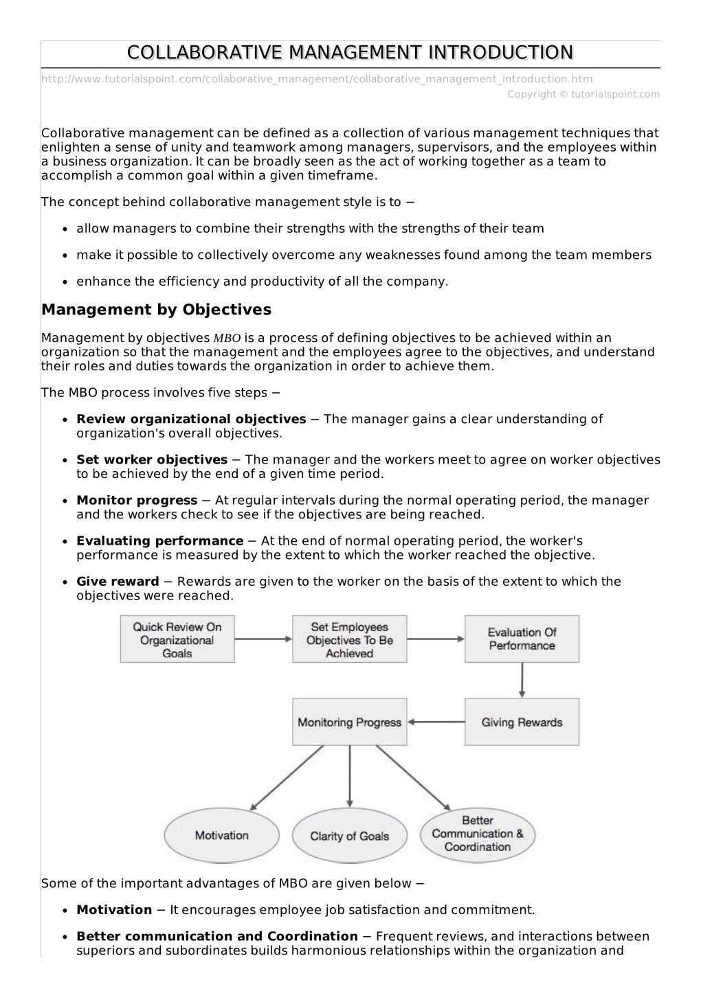 Collaborative Management Introduction