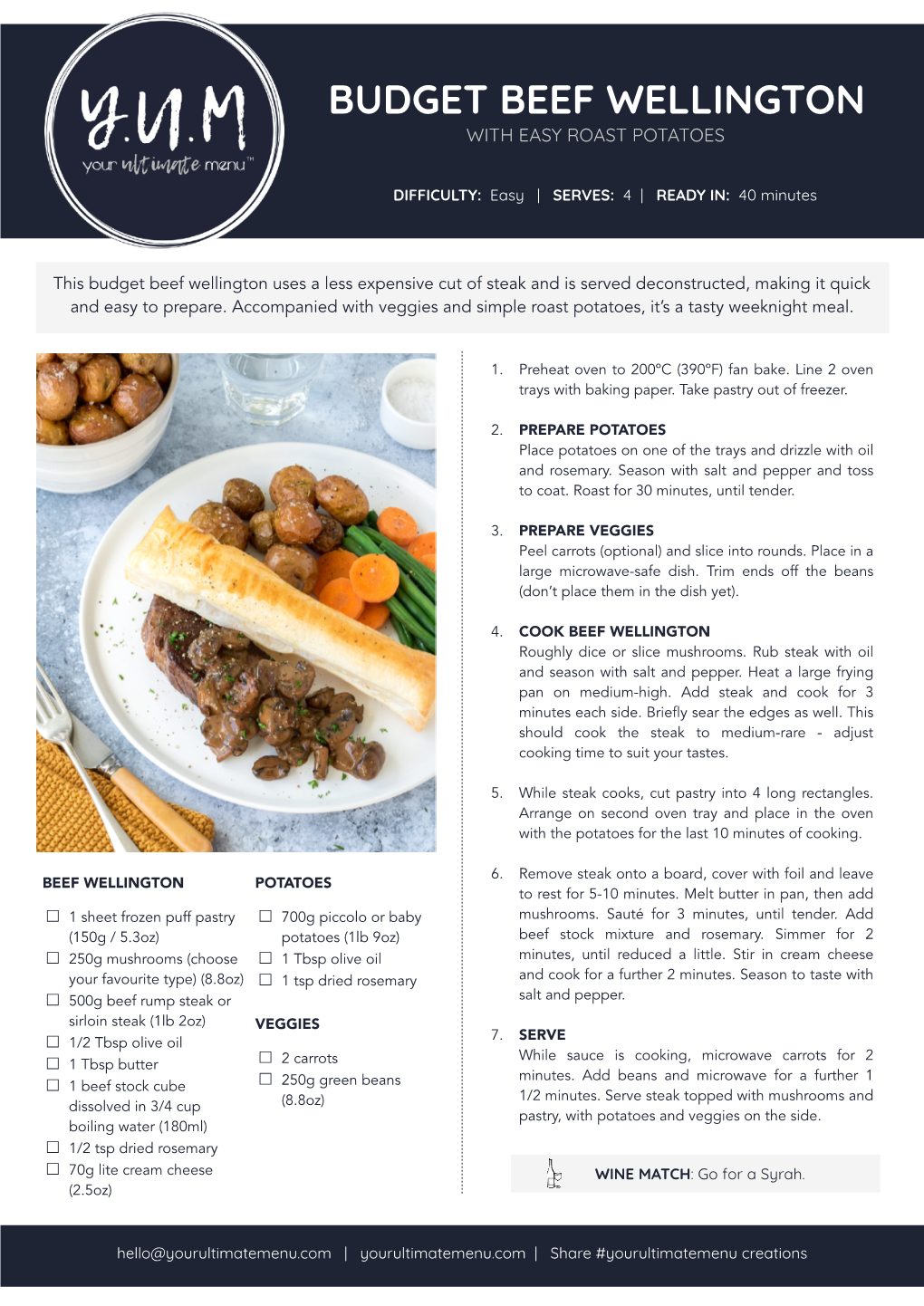 2019-04-07 Budget Beef Wellington