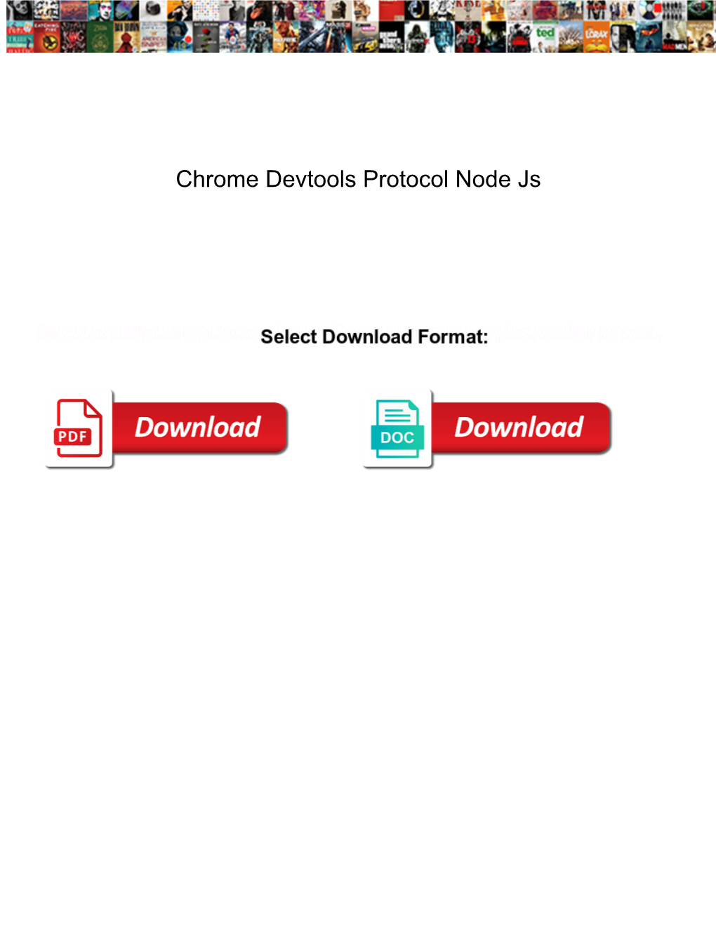 Chrome Devtools Protocol Node Js