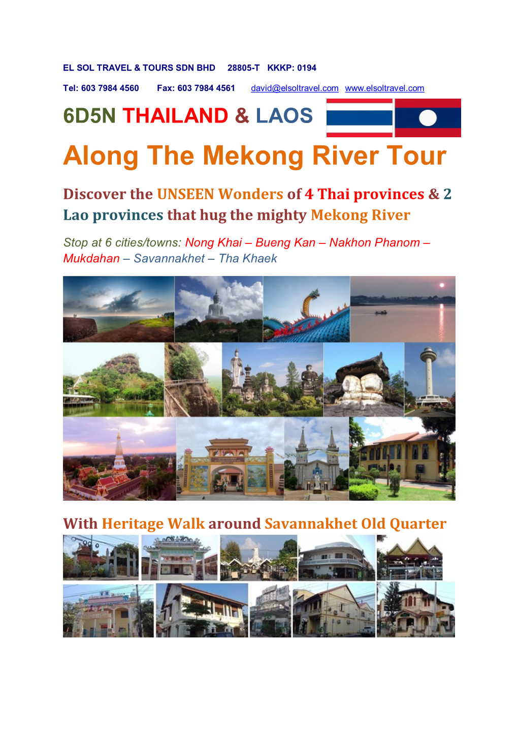 Along the Mekong River Tour