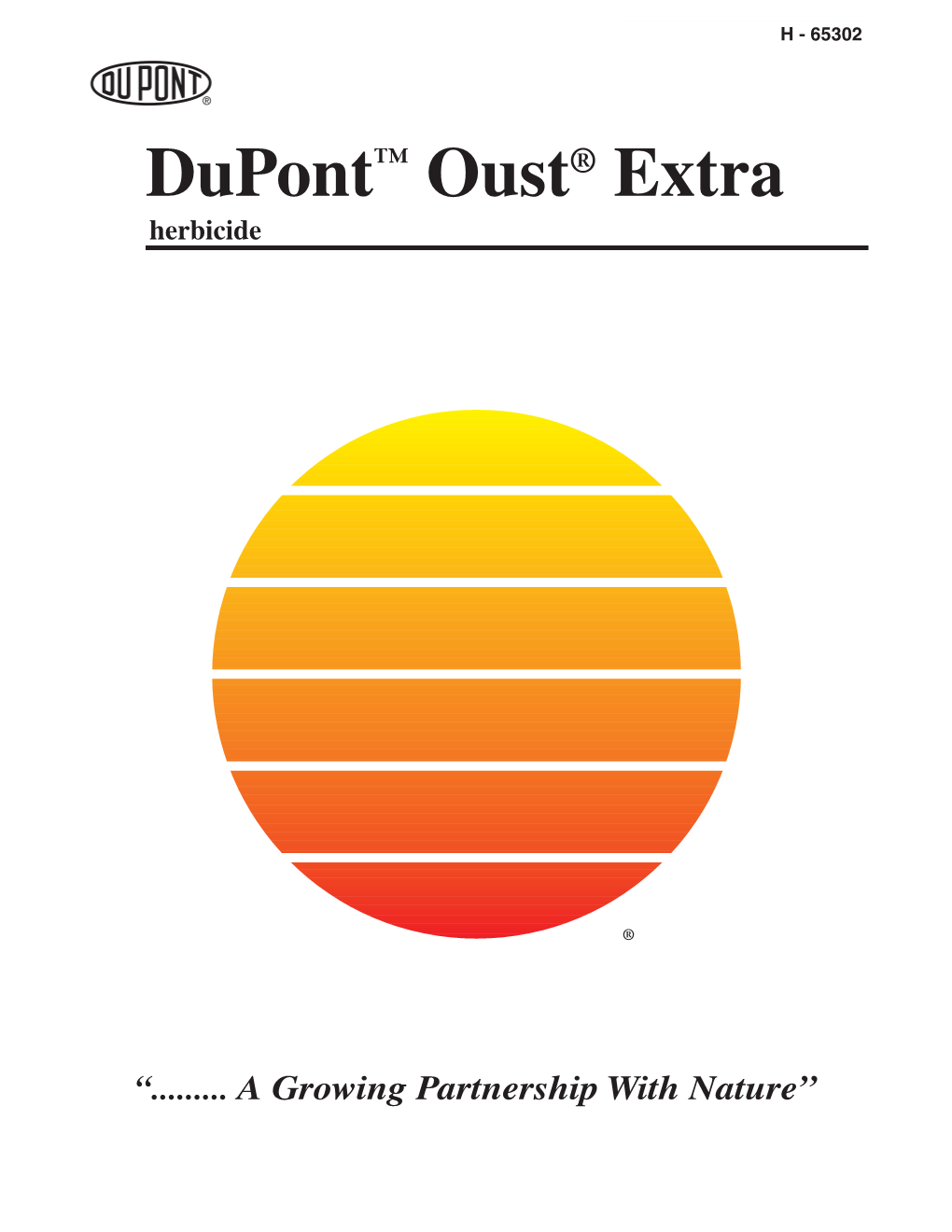 Dupont™ Oust® Extra Herbicide