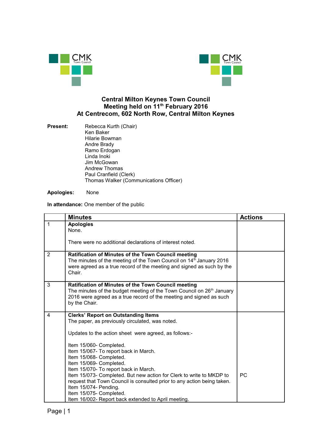 Central Milton Keynes Town Council s2