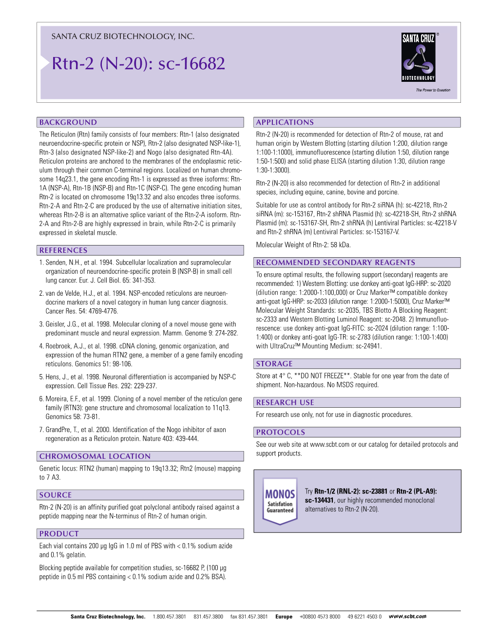 Datasheet Blank Template