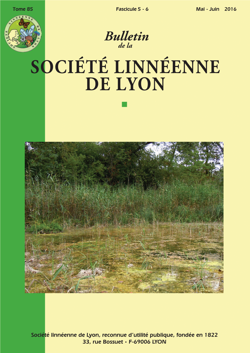 Société Linnéenne De Lyon Éenne N