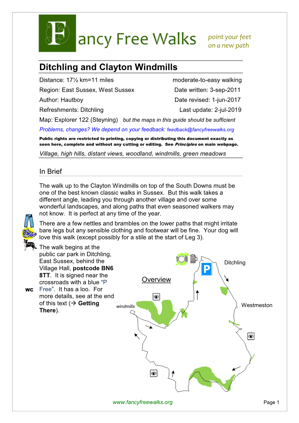 Ditchling and Clayton Windmills