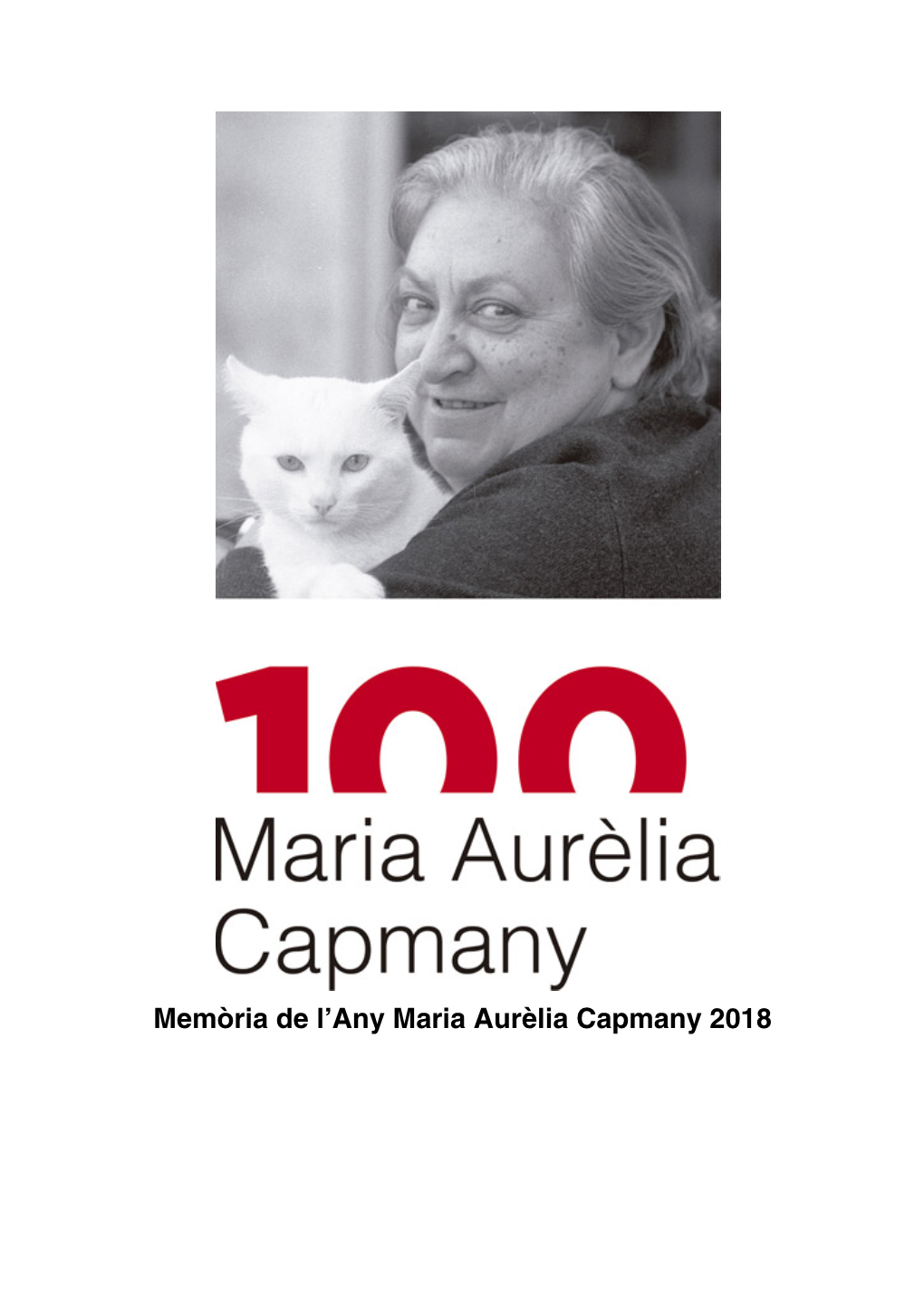 Memòria Any Maria Aurèlia Capmany