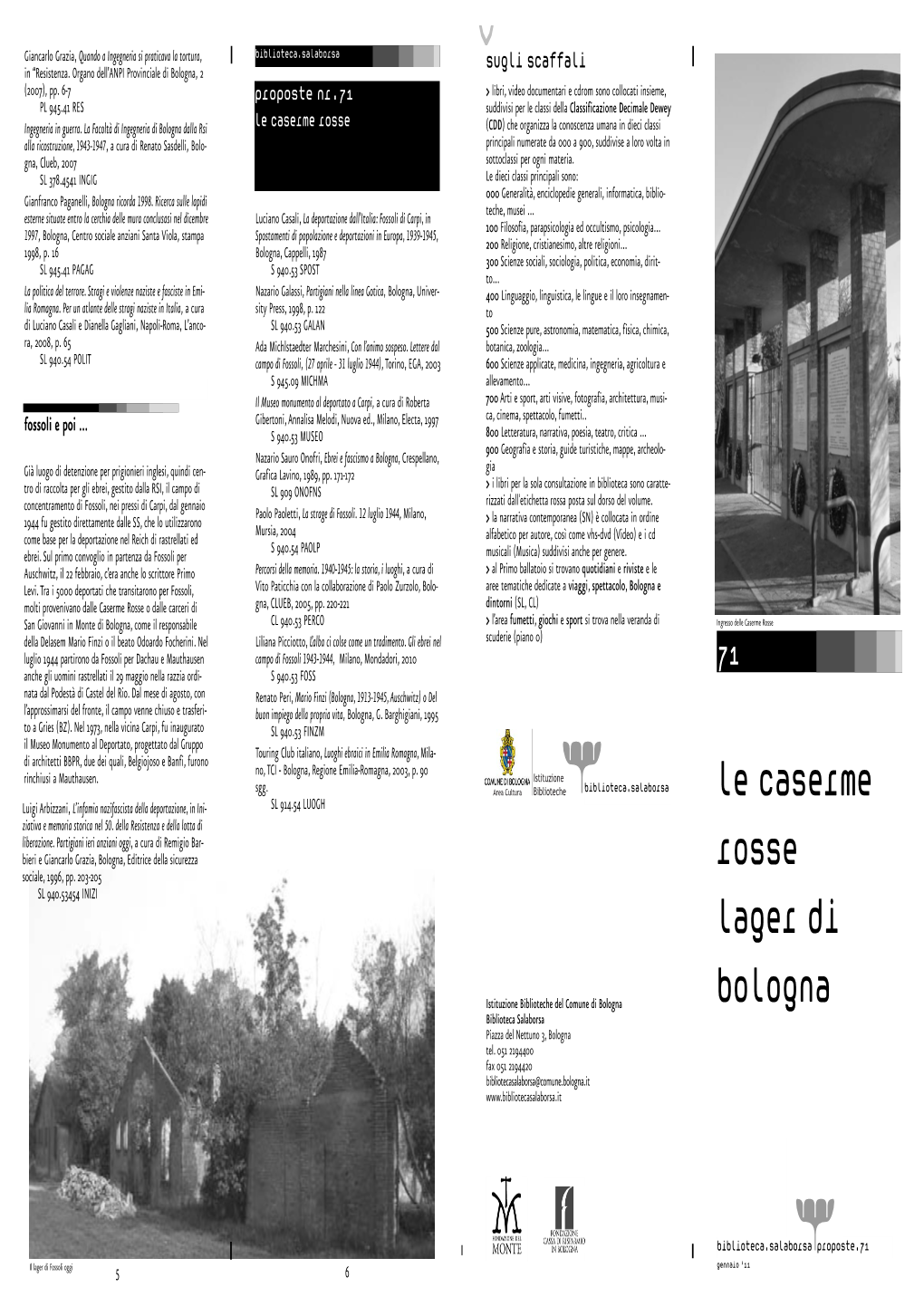 71 – Caserme Rosse Lager Di Bologna