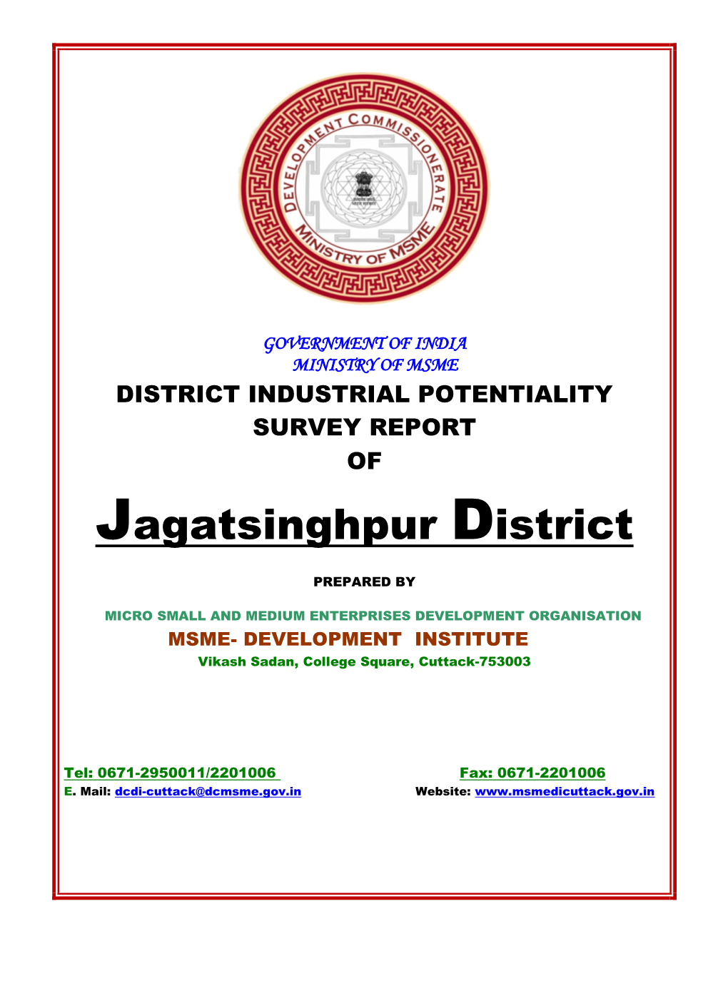 Jagatsinghpur District