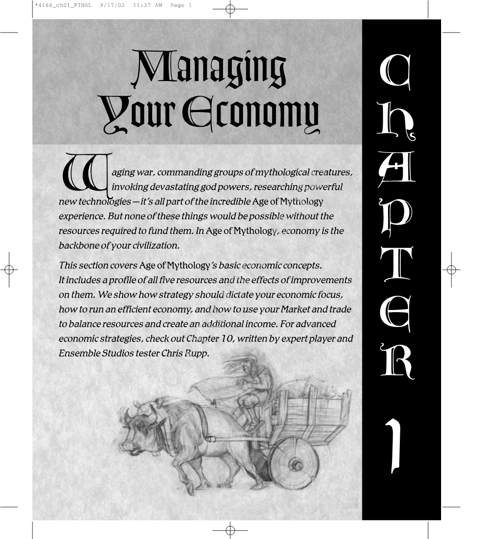 Managing Your Economy C H a P T
