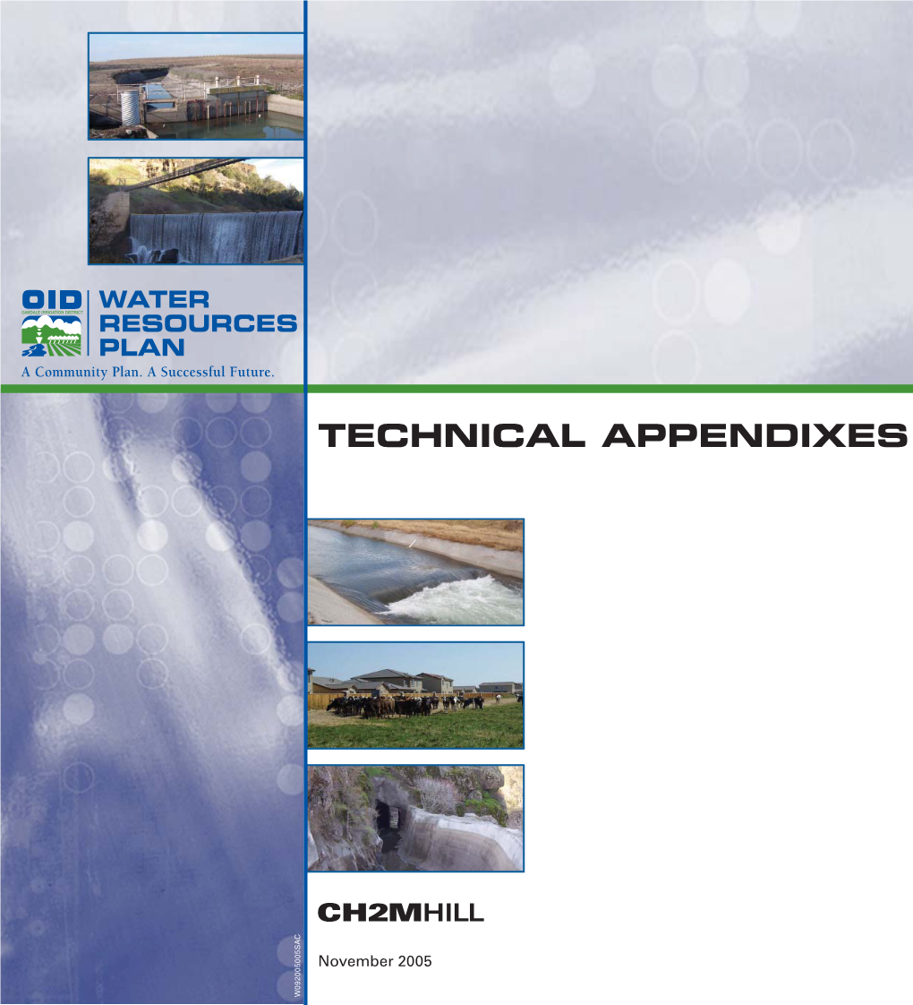 Technical Appendixes