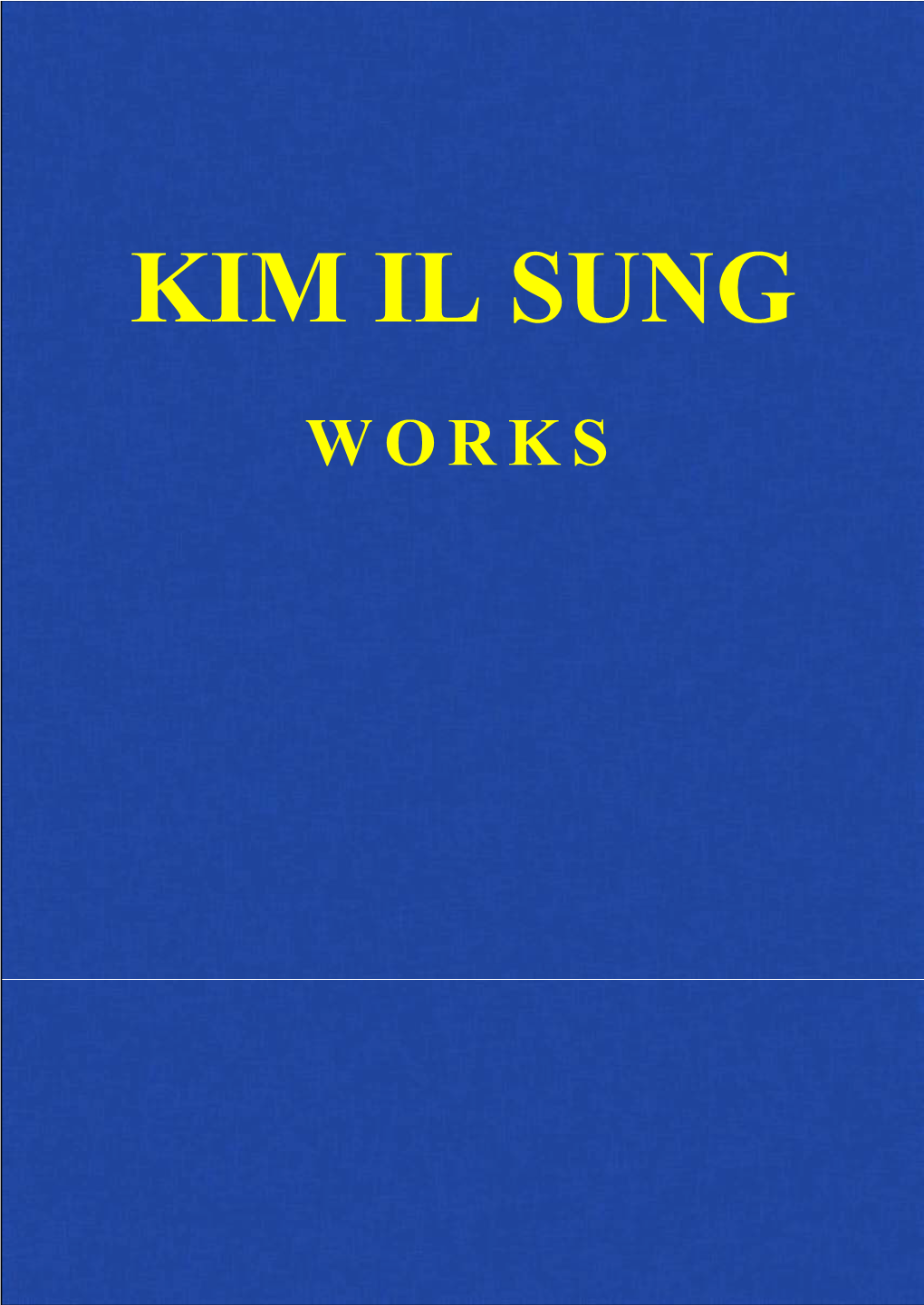 Kim Il Sung Works January-December 1972