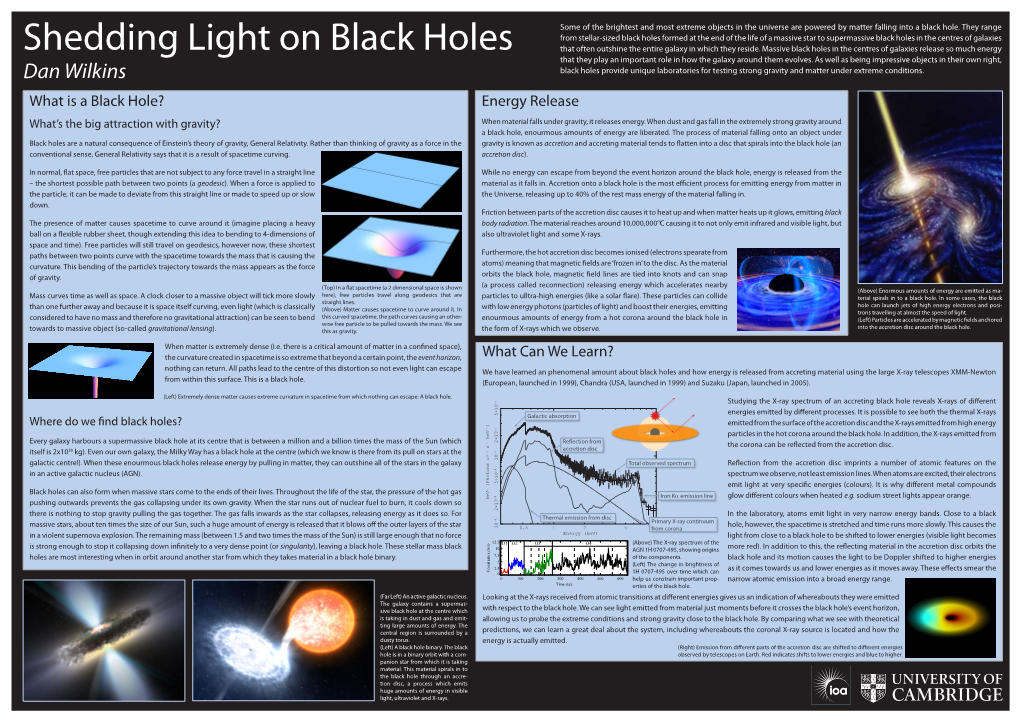 Energy Release What Is a Black Hole?