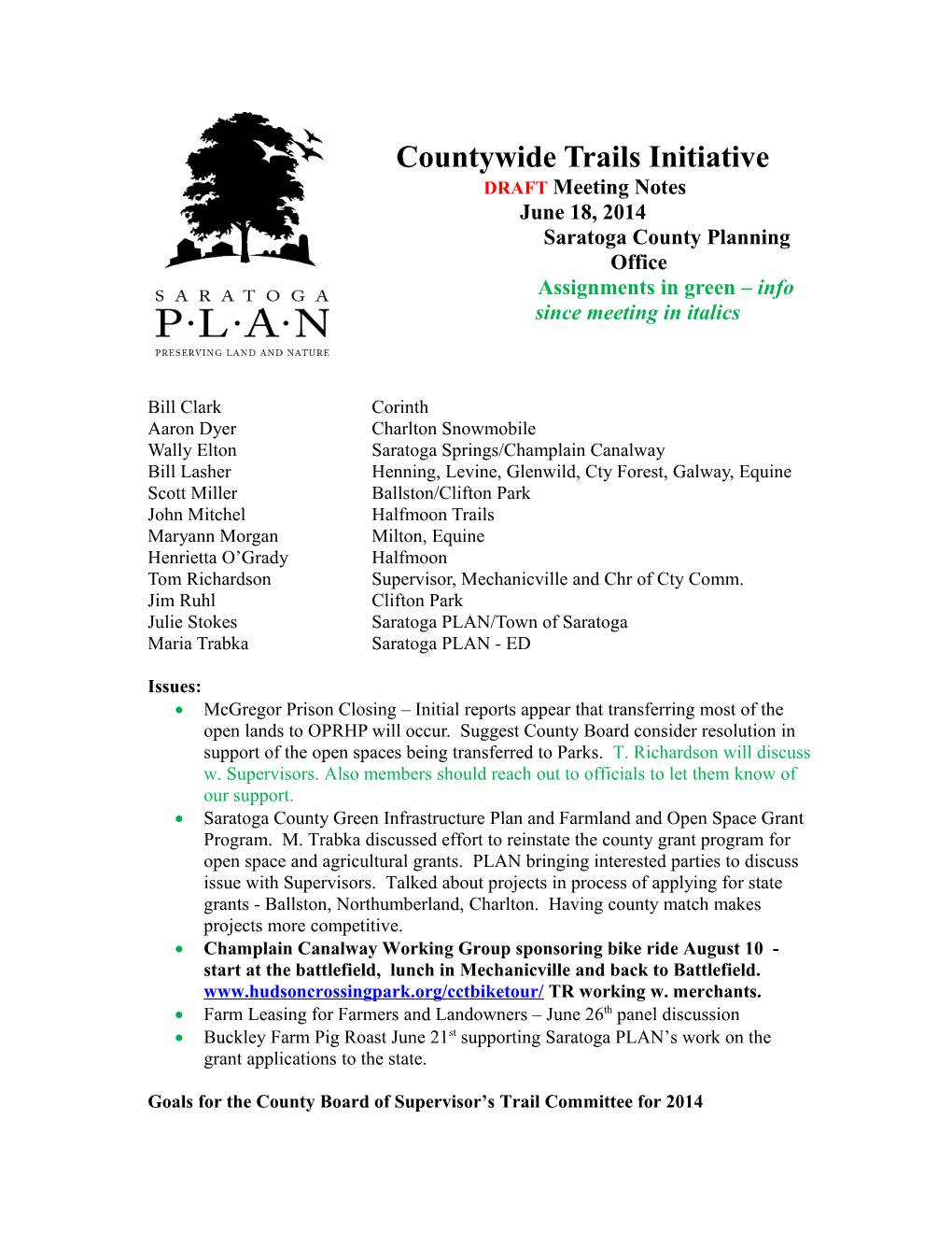 Countywide Trails Initiative