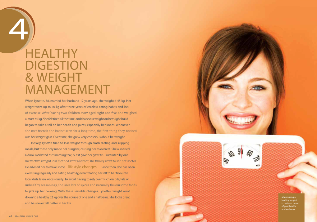 Healthy Digestion & Weight Management