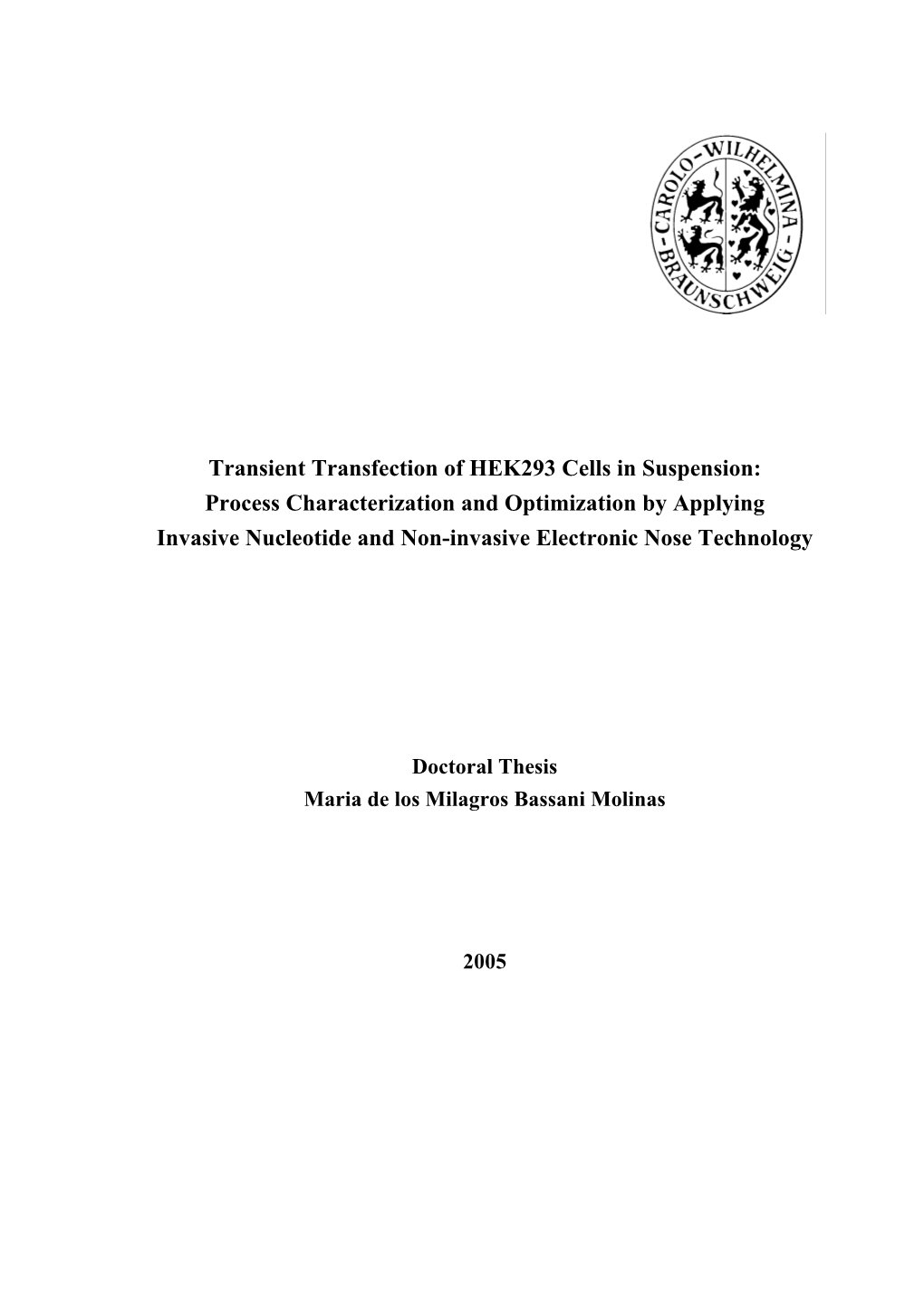 Transient Transfection of HEK293 Cells in Suspension: Process