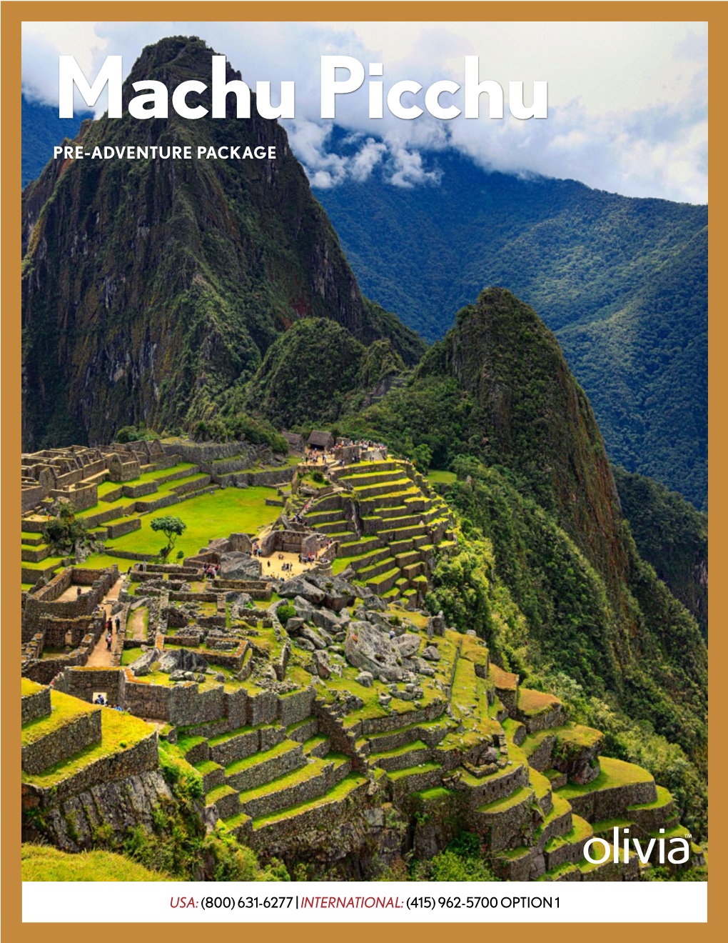 Machu Picchu PRE-ADVENTURE PACKAGE