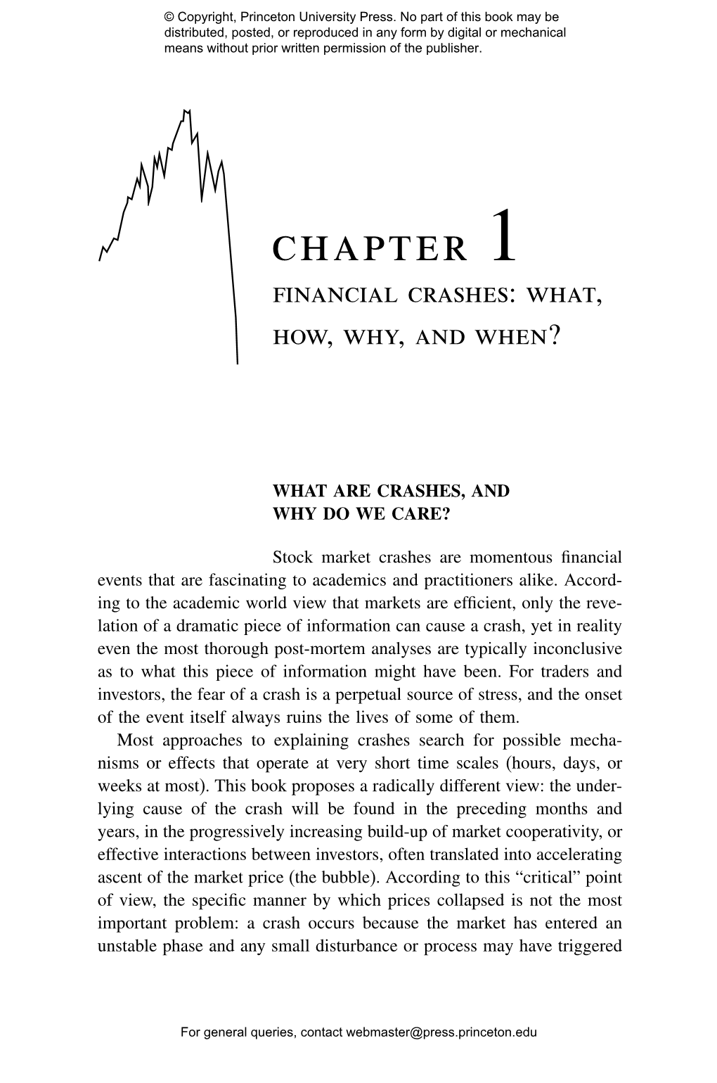 Why Stock Markets Crash: Critical Events in Complex Financial Systems