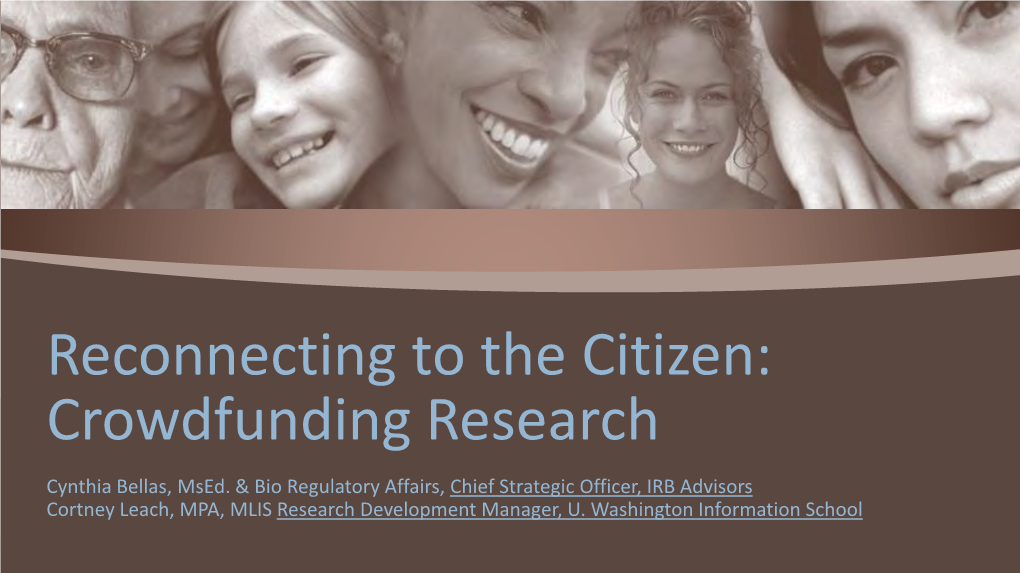 Crowdfunding Research