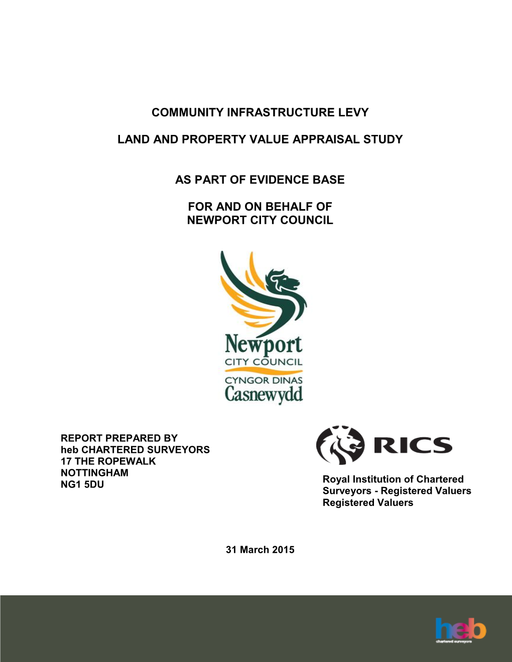 Community Infrastructure Levy Land and Property