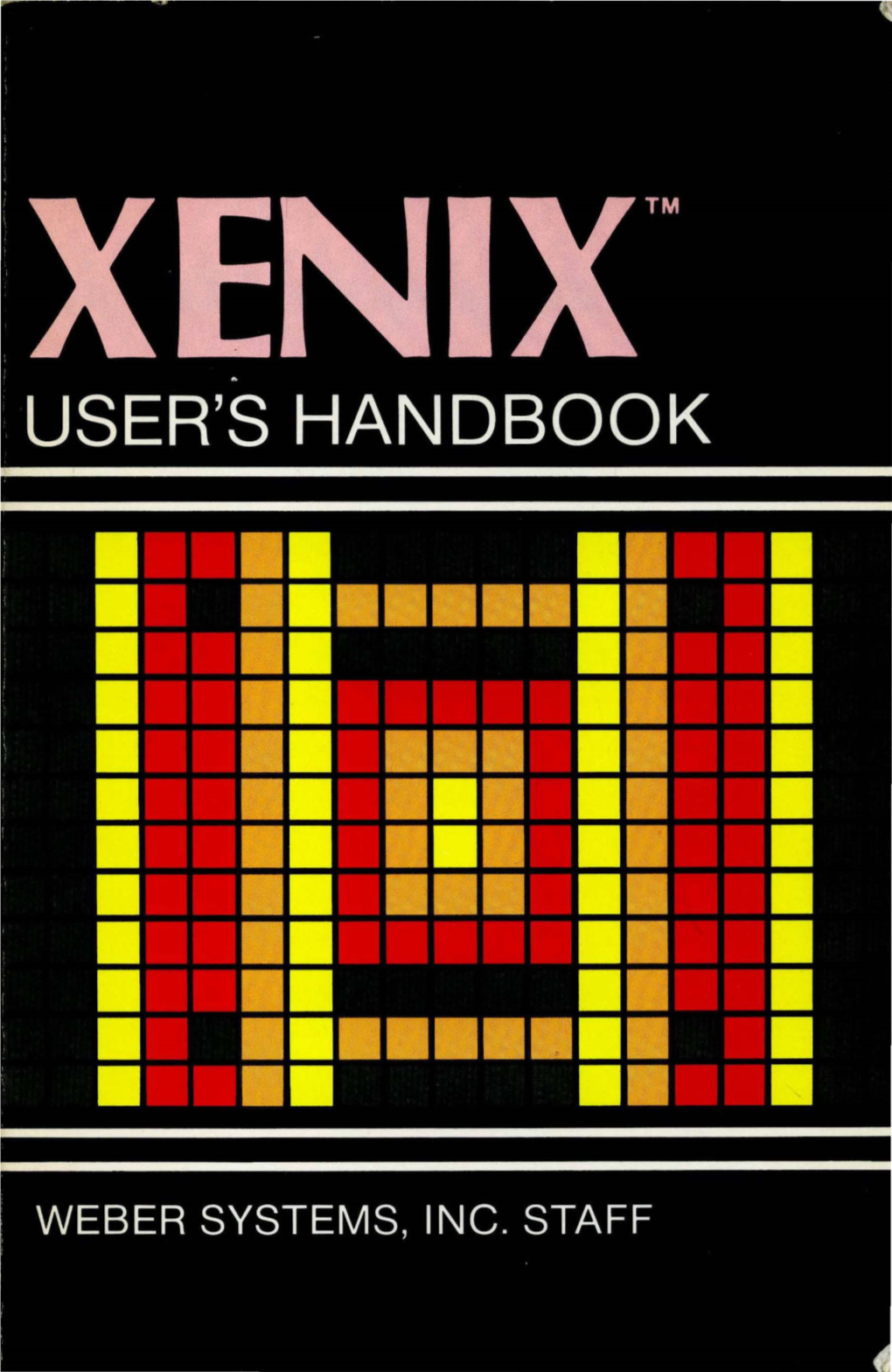 XENIX™ User's Handbook
