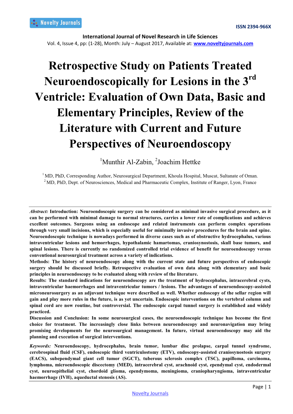 Retrospective Study on Patients Treated