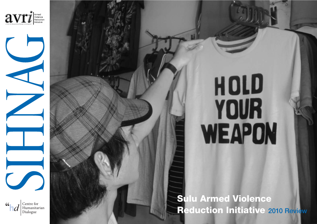 Sulu Armed Violence Reduction Initiative 2010 Review