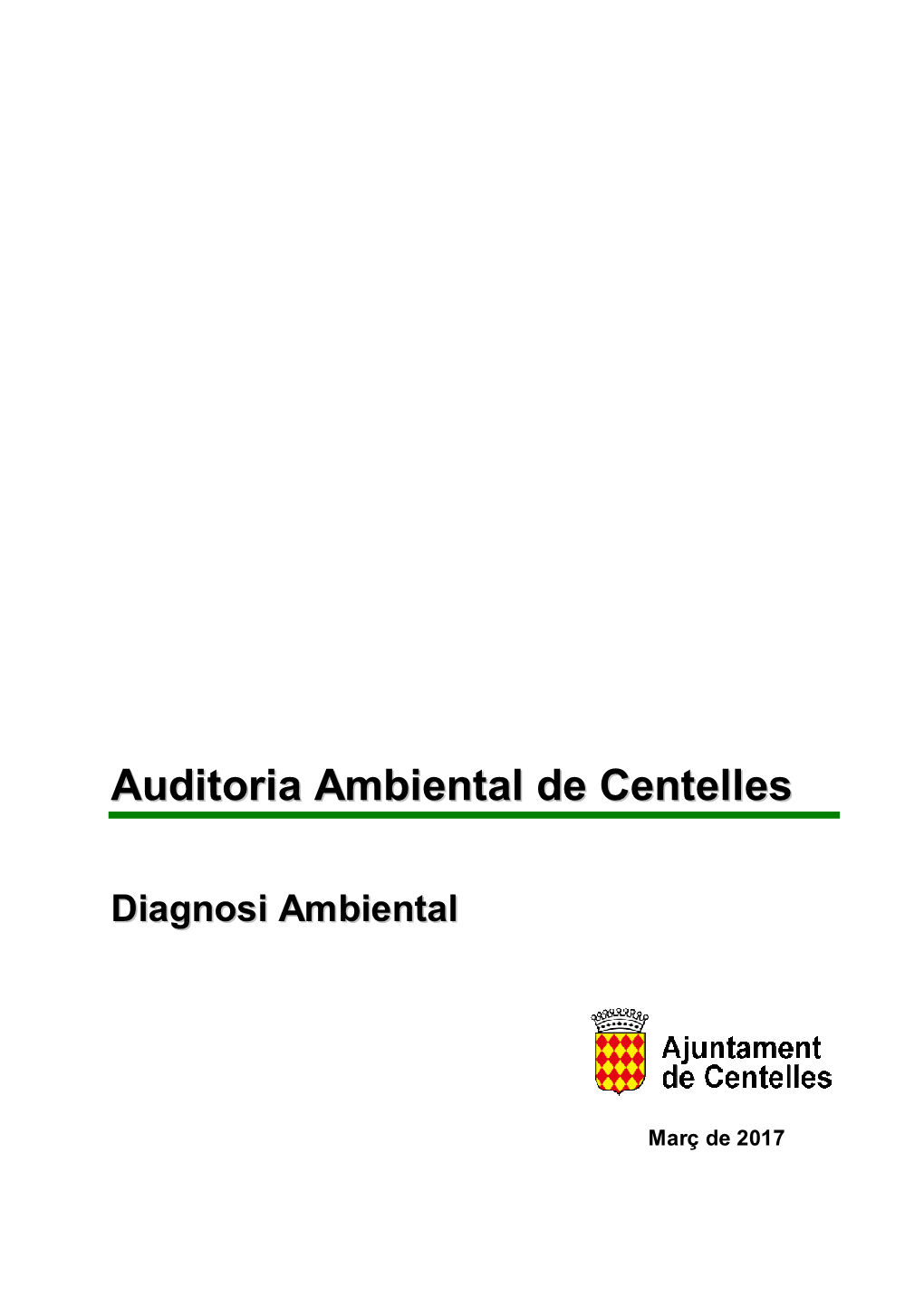 Auditoria Ambiental De Centelles