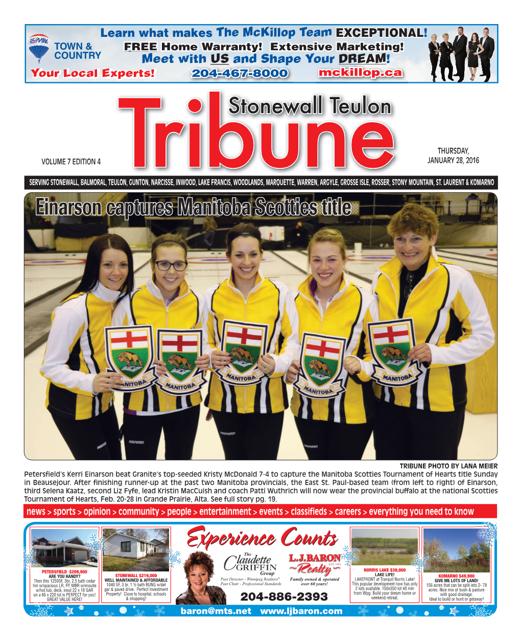 Stonewall Tribune 012816-Proofed Nk.Indd