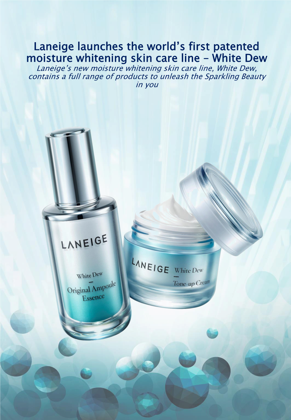 White Dew Laneige's New Moisture Whitening