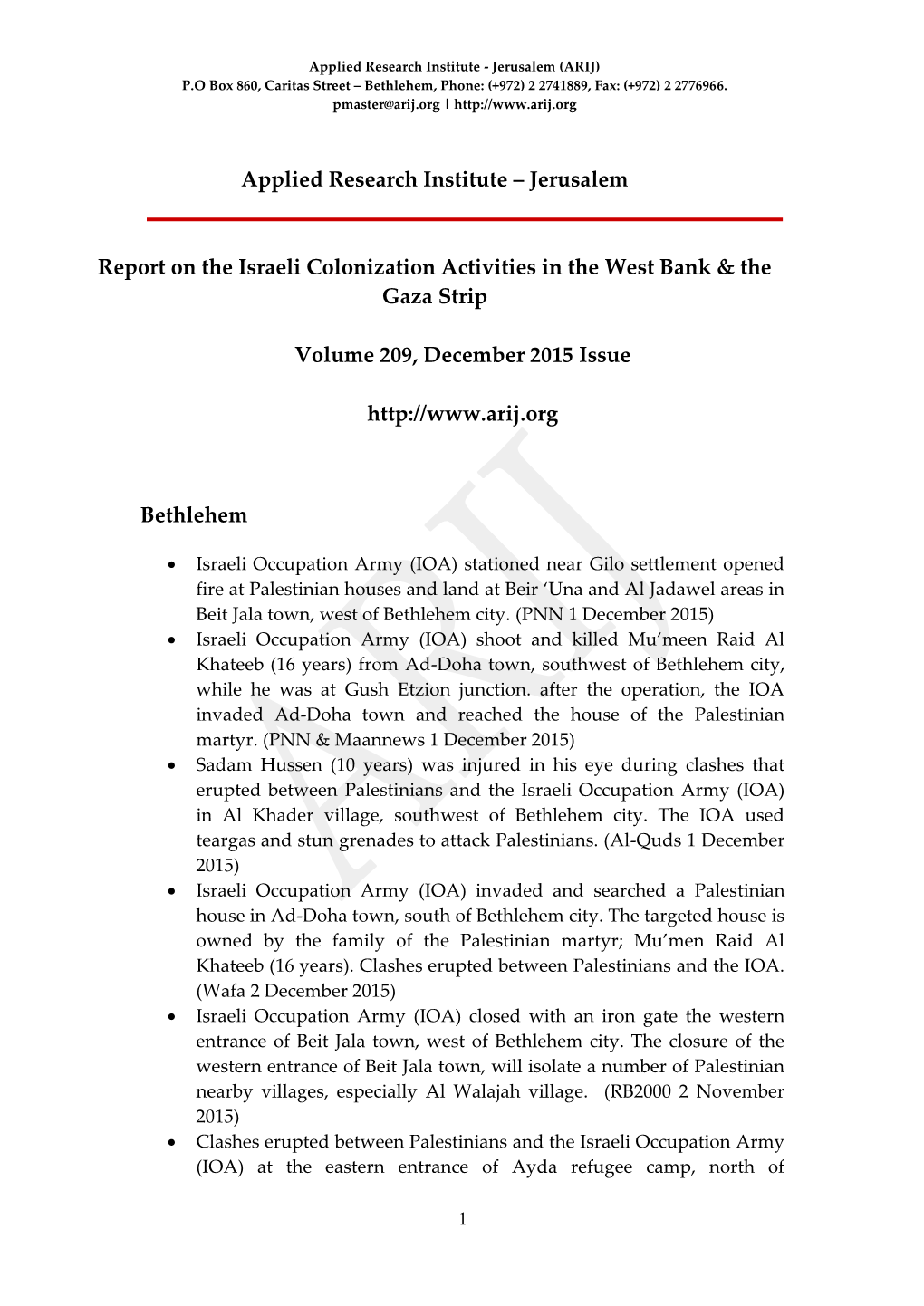 Volume 209, December 2015 Issue