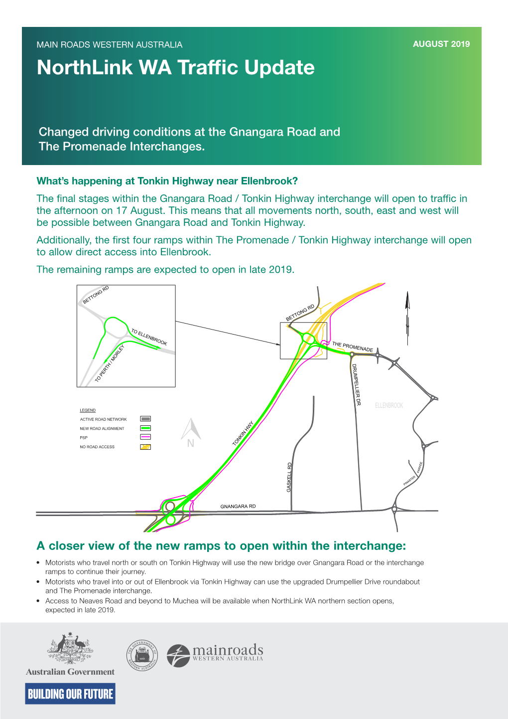 Northlink WA Traffic Update