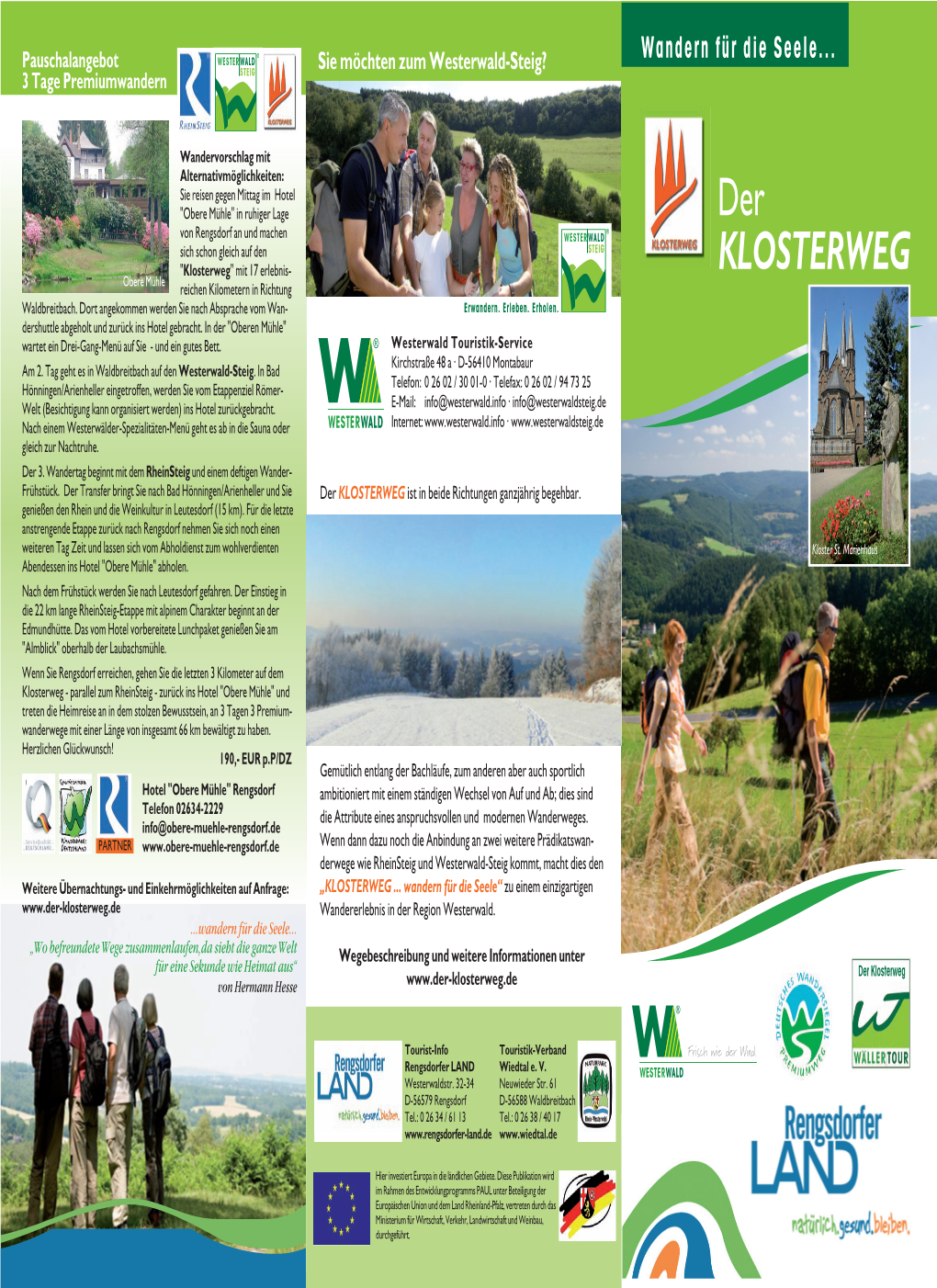 Flyer Klosterweg