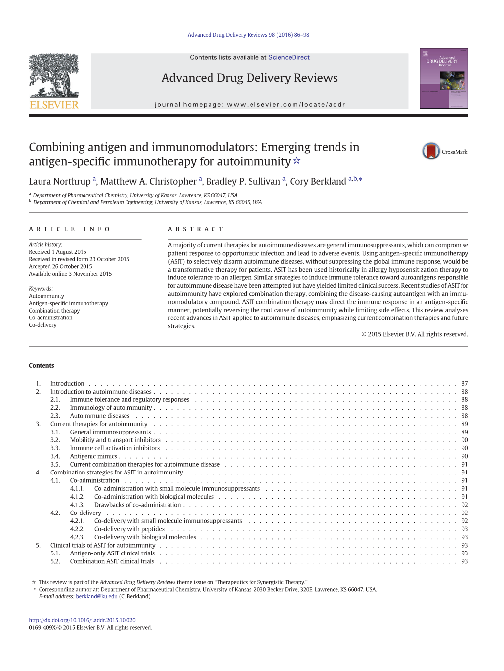 Emerging Trends in Antigen-Specific Immunotherapy for Autoimmunity