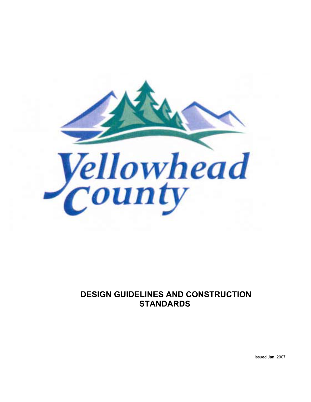 Yellowhead County Design Standards