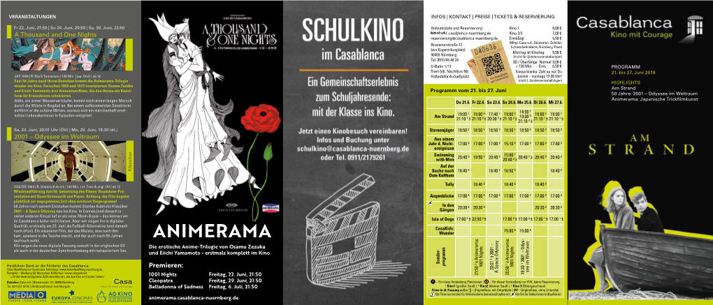 Animerama-Trilogie Zum Casablanca! (Nicht F