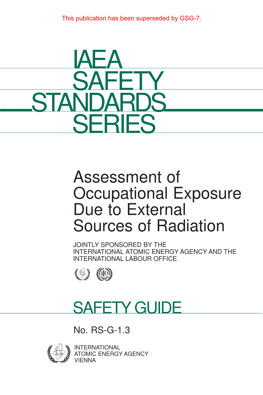 Iaea Safety Standards Series