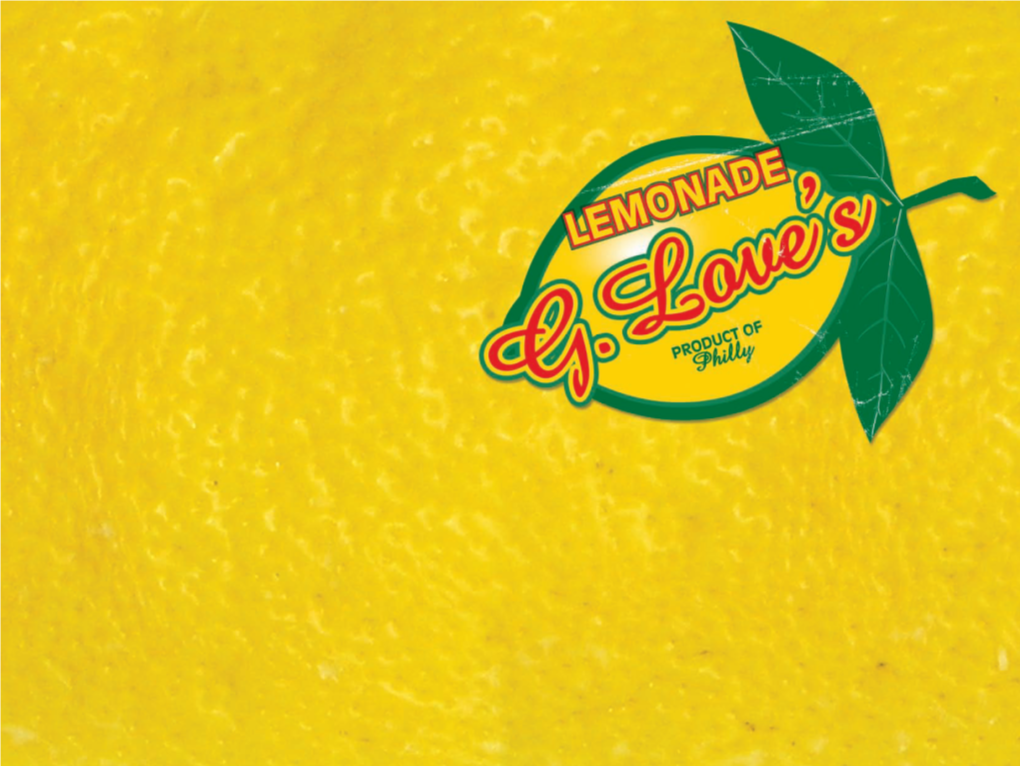 Print G Lemonade Itunes Booklet