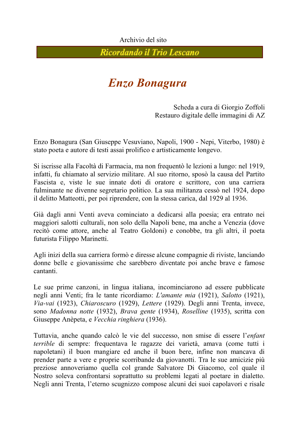 Enzo Bonagura