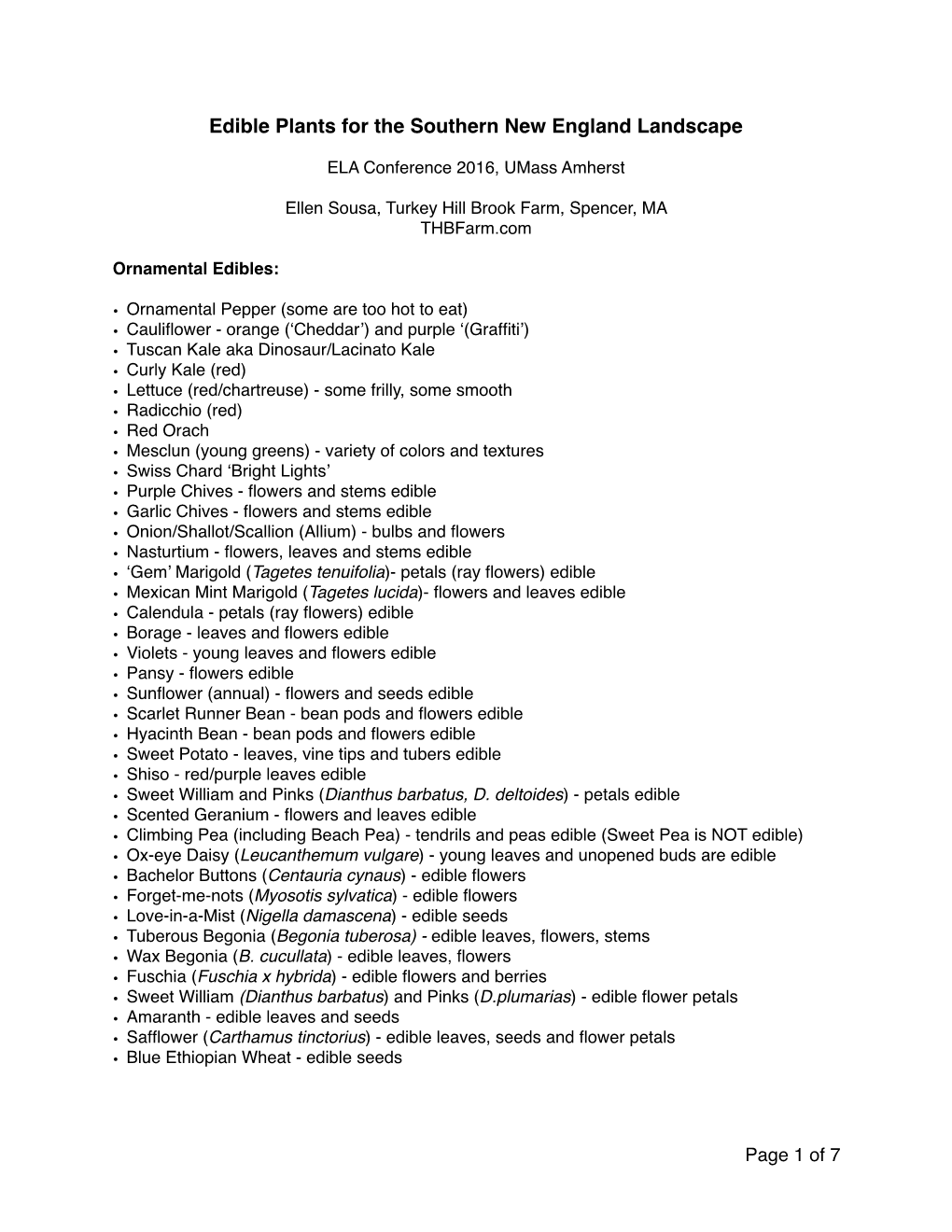 2016 ELA Edibles and Ornamentals Handout.Pages