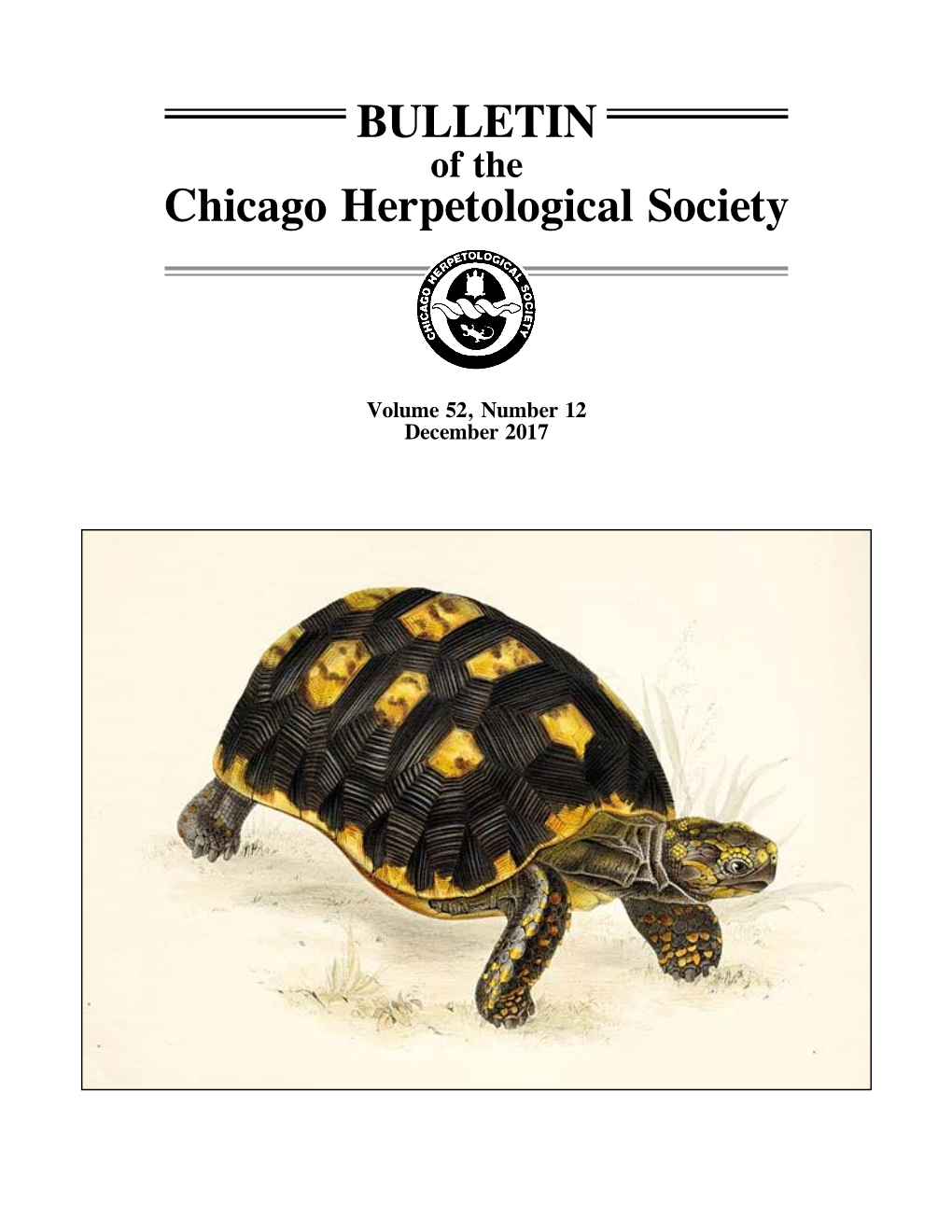 BULLETIN Chicago Herpetological Society