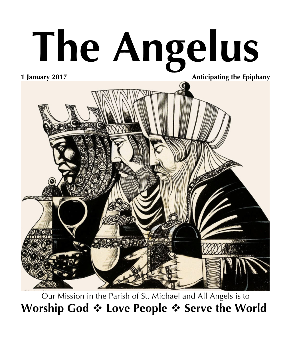 Worship God V Love People V Serve the World the Anglican Parish of St