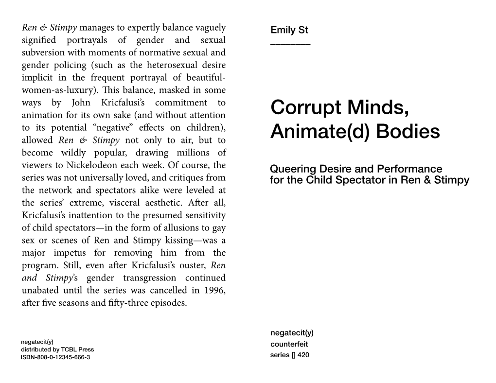 Corrupt Minds, Animate(D) Bodies [] 666: Dr