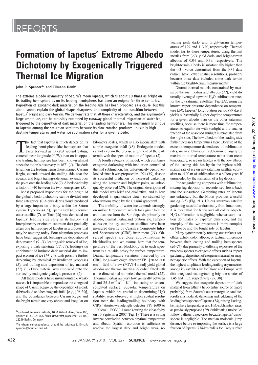 Formation of Iapetusl Extreme Albedo Dichotomy by Exogenically