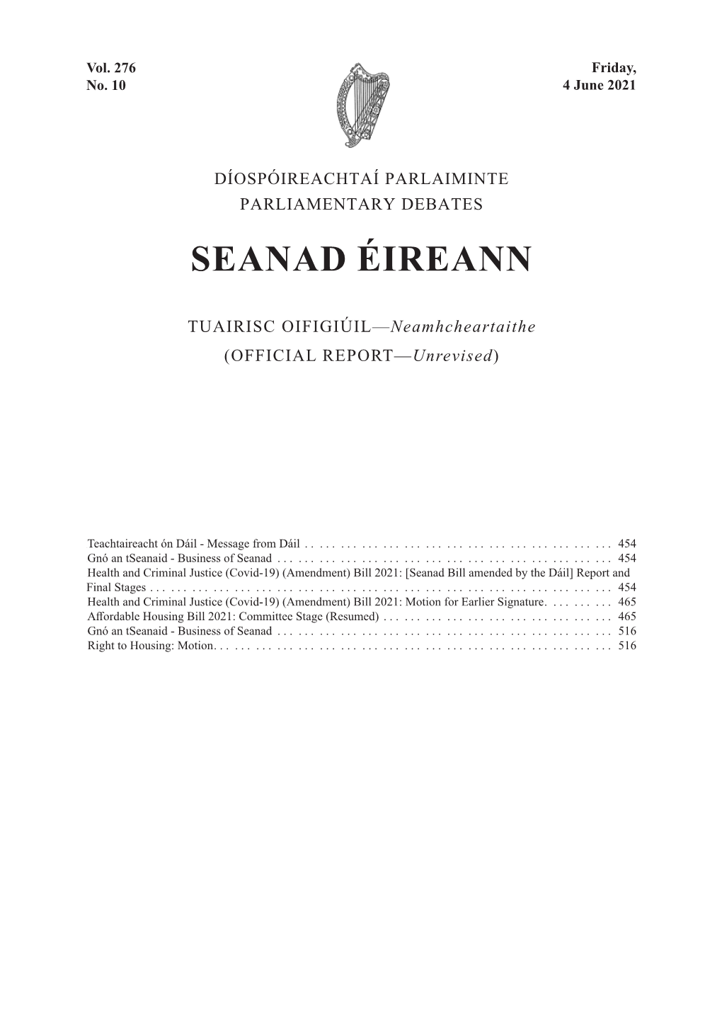 Seanad Éireann