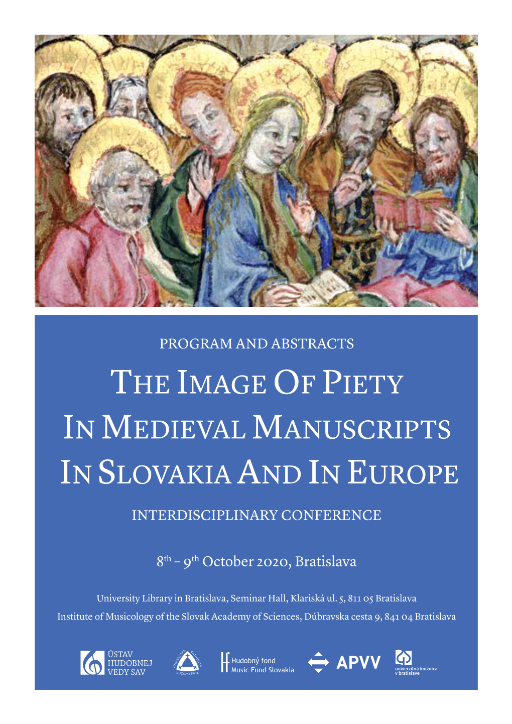 The Image of Piety in Medieval Manuscripts in Slovakia and in Europe