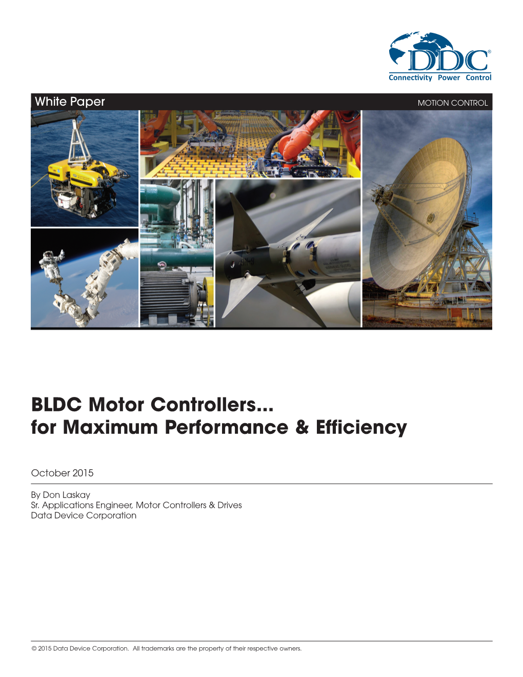 BLDC Motor Controllers...For Maximum Performance & Efficiency