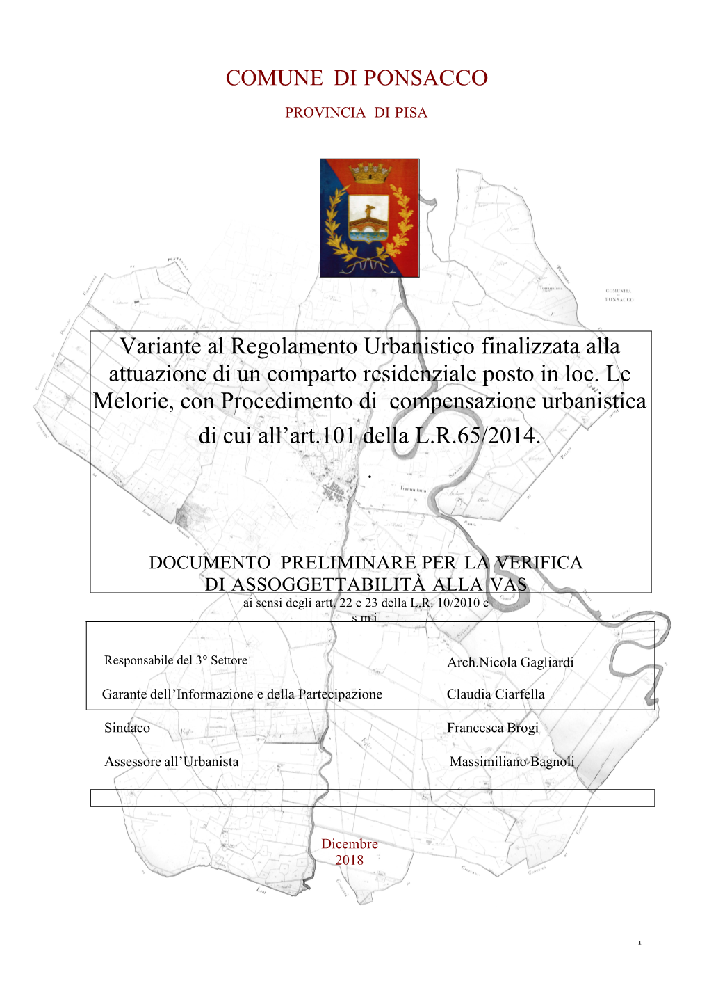 Verifica Assoggettabilità VAS Le Melorie