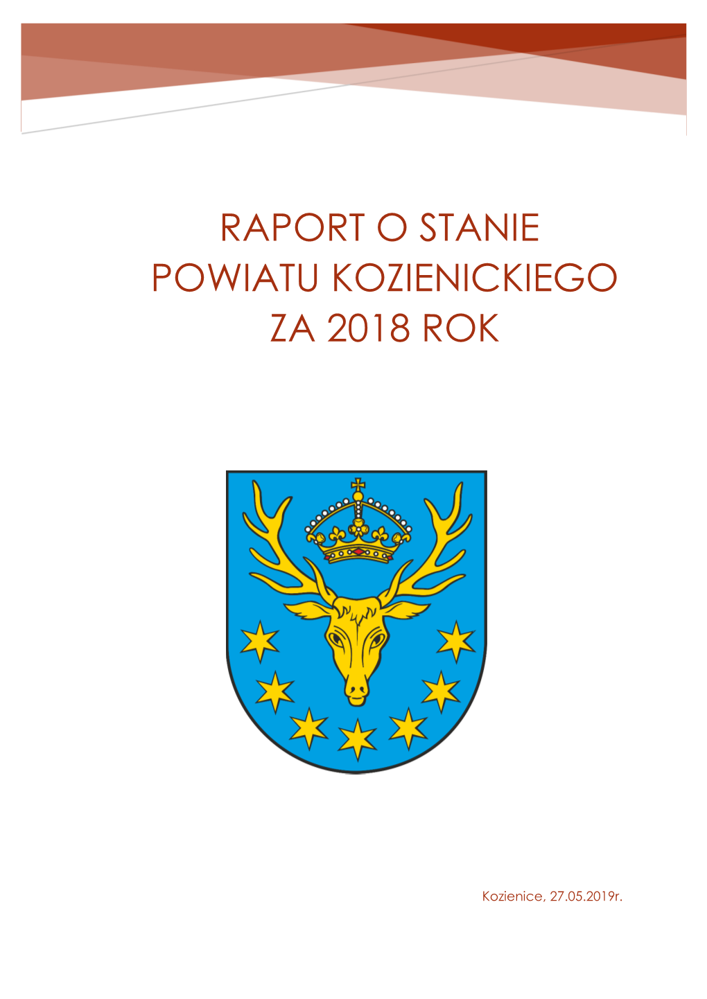 Raport O Stanie Powiatu Kozienickiego Za Rok 2018